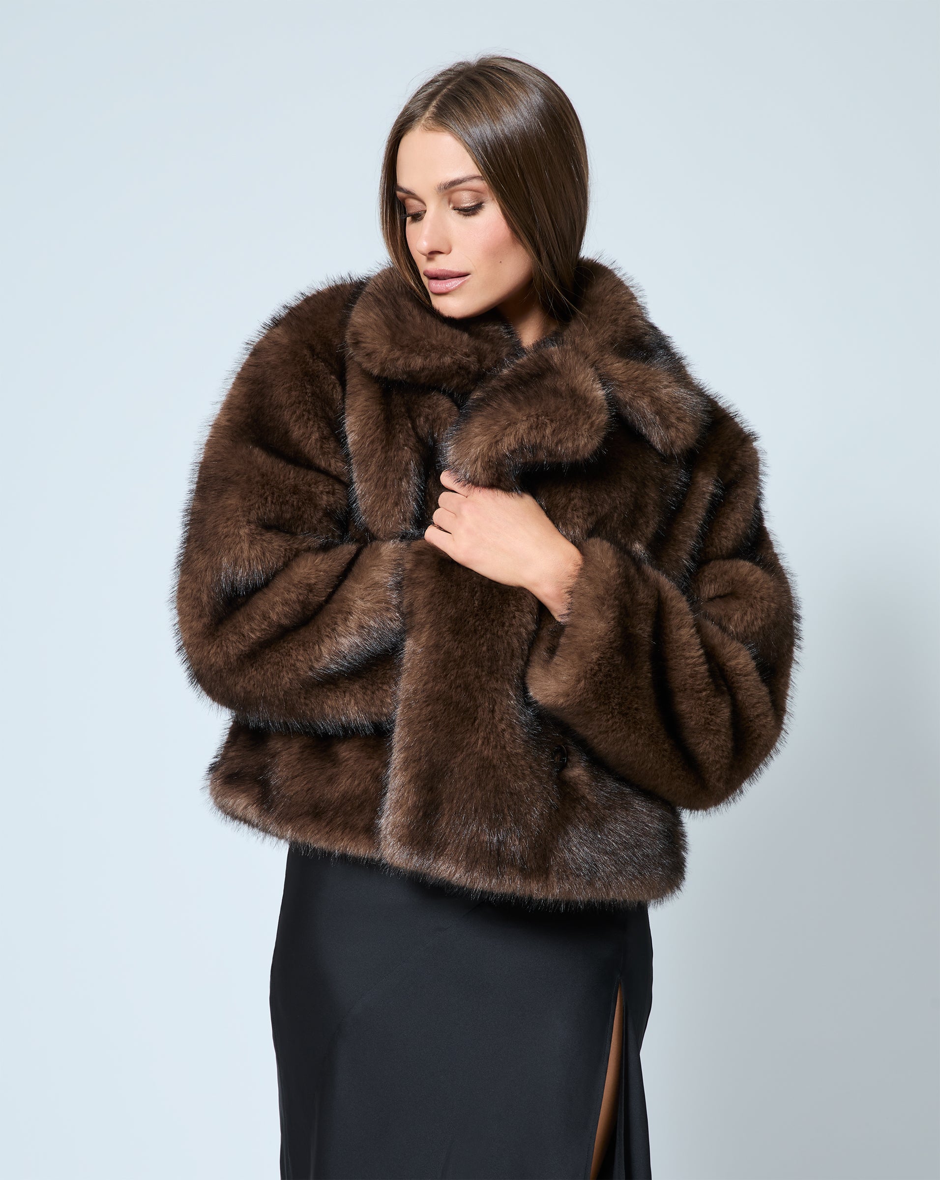 Faux deals fur mink