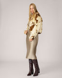 Emory Cozy Cow Faux Mink Jacket