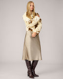 Emory Cozy Cow Faux Mink Jacket