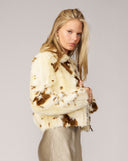 Emory Cozy Cow Faux Mink Jacket