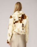 Emory Cozy Cow Faux Mink Jacket