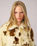 Emory Cozy Cow Faux Mink Jacket