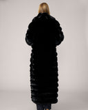 Chinchilla Full Length Faux Fur Coat