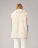 Imogen Shaggy Faux Fur Vest