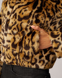 Emory Large Cheetah Faux Mink Jacket
