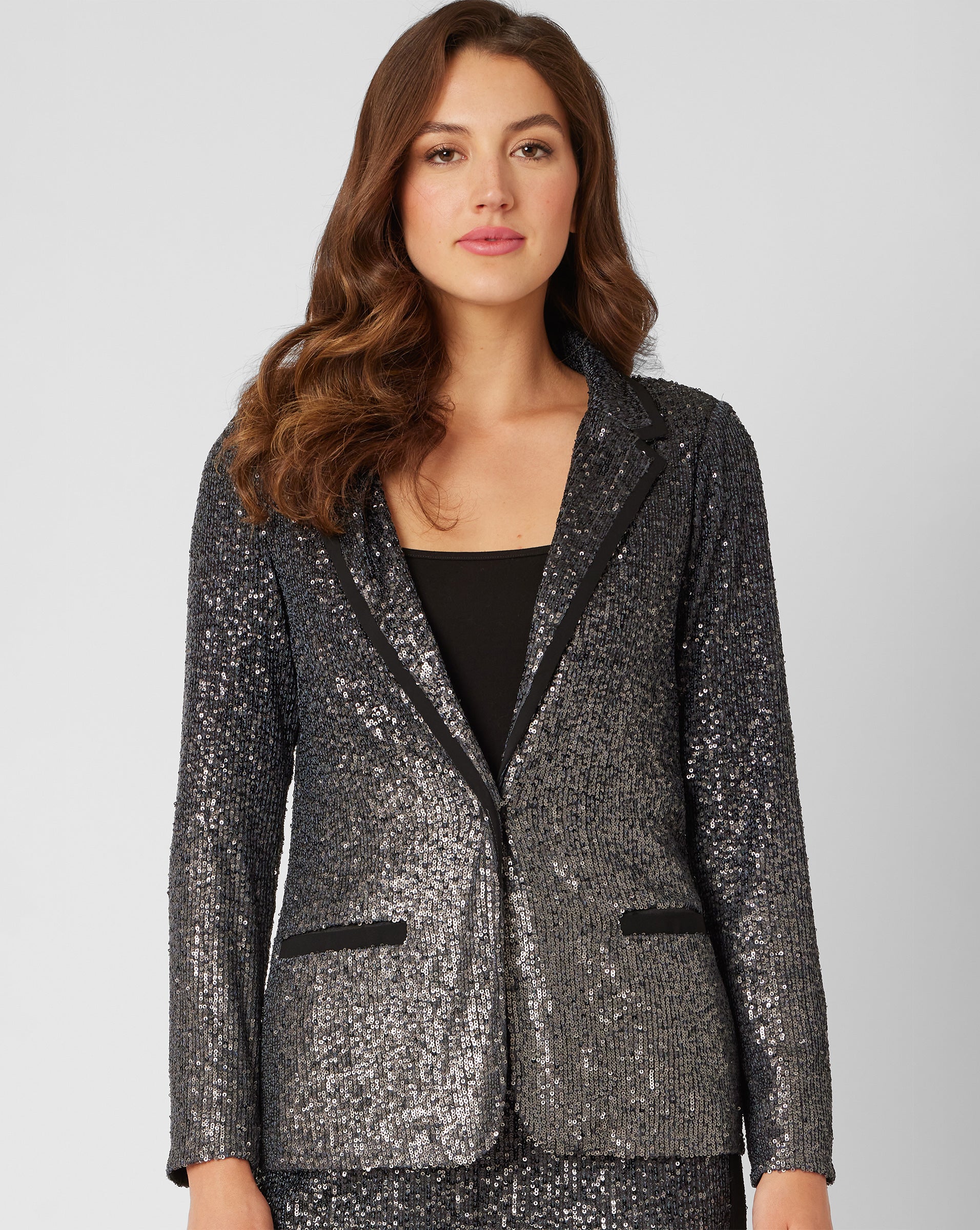 Sunstone Sequin Tuxedo Jacket