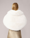 Faux Fox Fur Cape