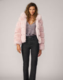 Landau Hooded Fox Faux Fur Jacket