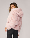 Landau Hooded Fox Faux Fur Jacket