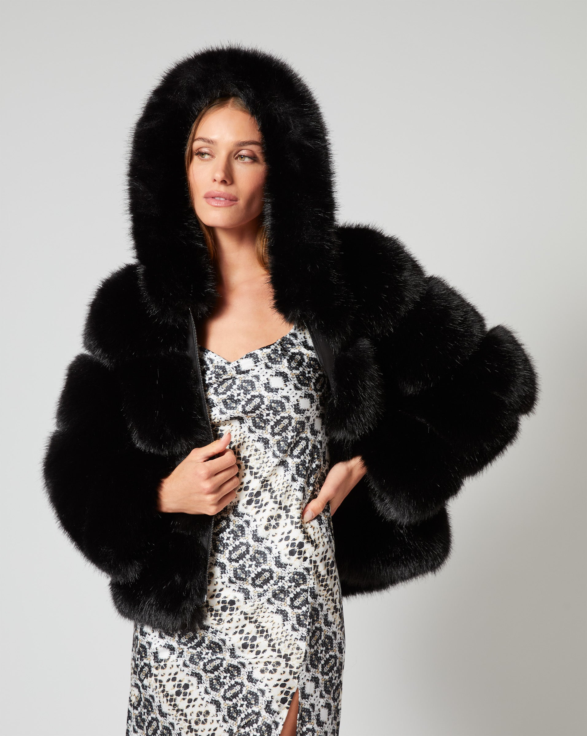 Outlet Adrienne landau fur coat