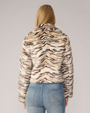 Moto Mink Faux Fur Jacket