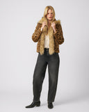 Claudia Cheetah Hooded Jacket
