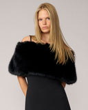 Fox Faux Fur Shrug