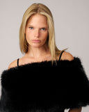 Fox Faux Fur Shrug