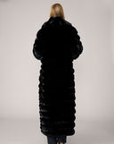Chinchilla Full Length Faux Fur Coat
