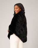 Landau Faux Fur Cape