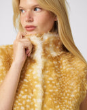 Tribeca Fawn Animal Print Vest