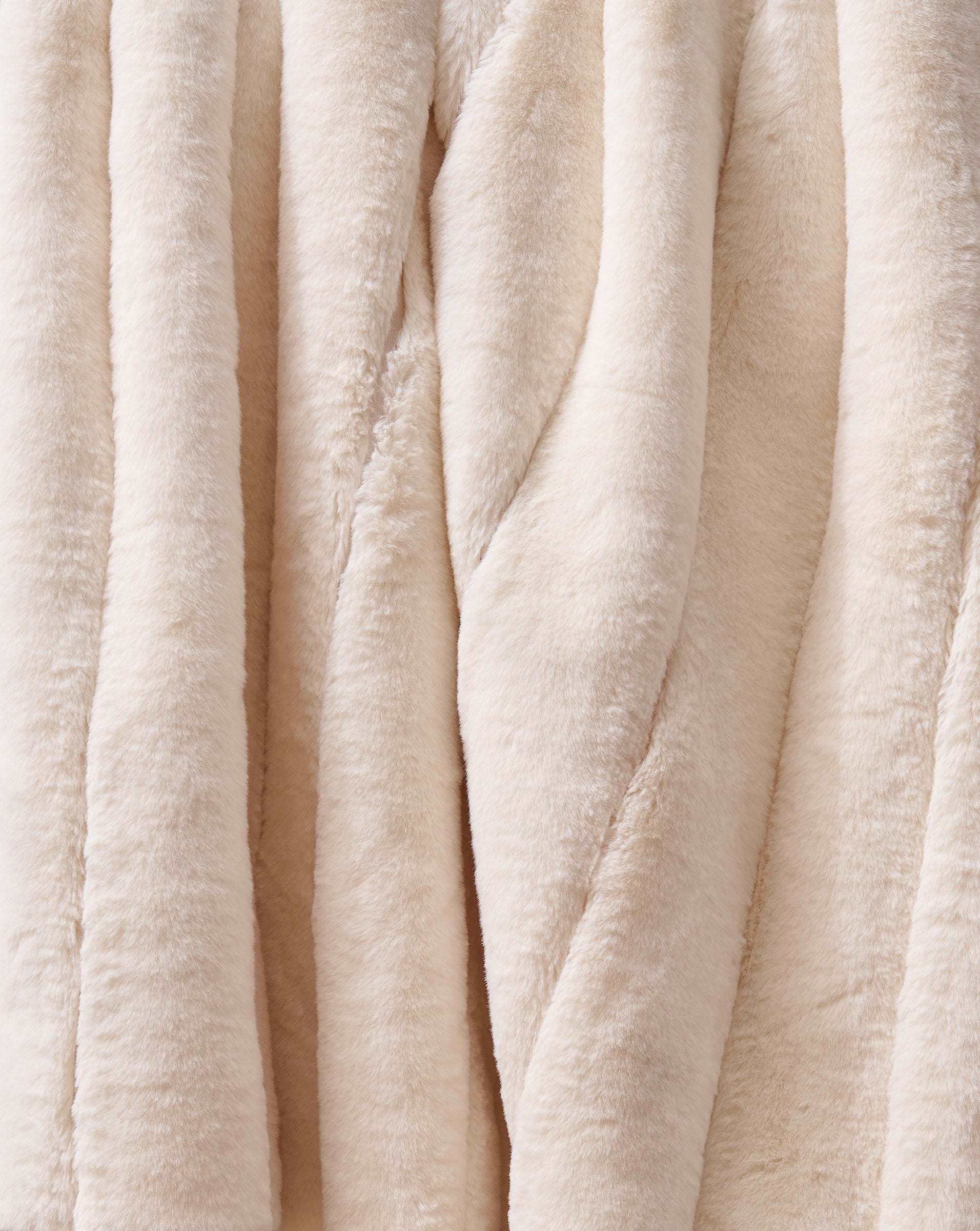 Adrienne landau luxury faux fur throw sale