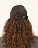 Faux Fur Stud Trucker Hat