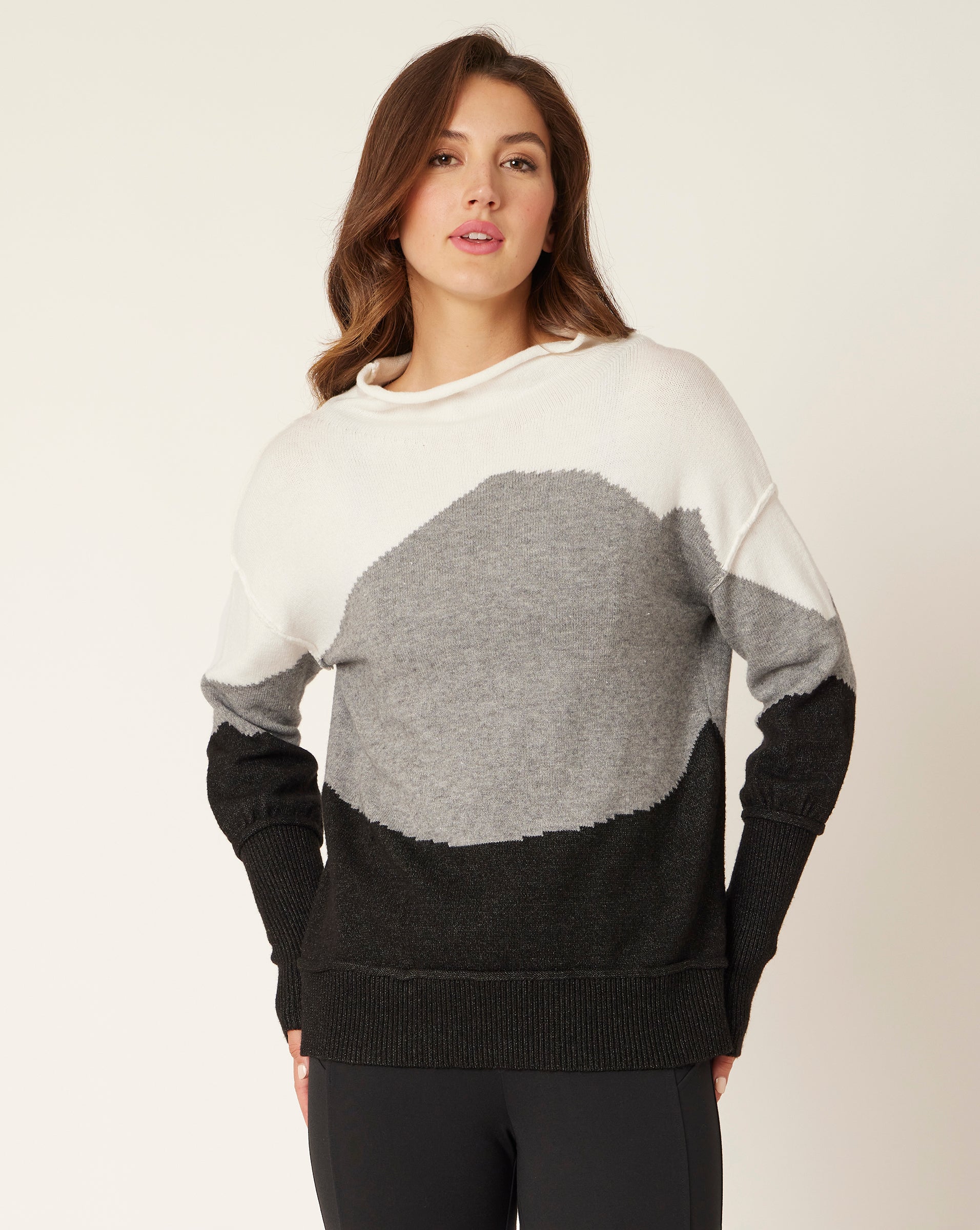 FINAL SALE - Funnel Neck Sweater