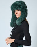 Lauren Fox Faux Fur Trapper Hat