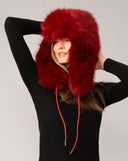 Lauren Fox Faux Fur Trapper Hat