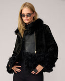 Reversible Faux Fur Zip Jacket