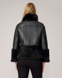 Reversible Faux Fur Zip Jacket