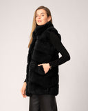 Faux Fur Channel Vest